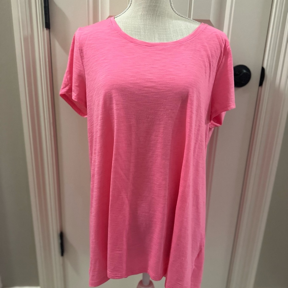 Lilly Pulitzer Etta Scoop Neck Top in Pink